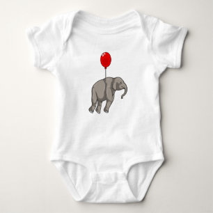 Elephant met ballon romper