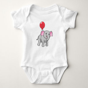 Elephant met ballon romper