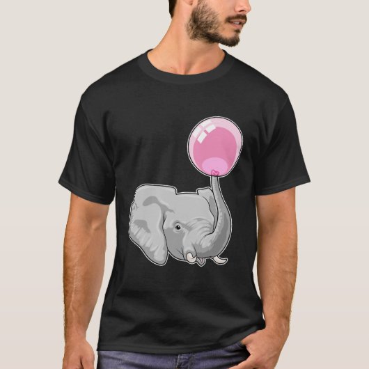 Elephant met ballon t-shirt (Voorkant)