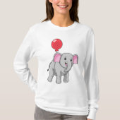 Elephant met ballon t-shirt (Voorkant)
