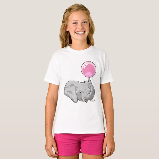 Elephant met ballon t-shirt (Voorkant volledig)