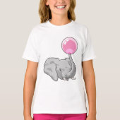 Elephant met ballon t-shirt (Voorkant)