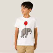 Elephant met ballon t-shirt (Voorkant volledig)