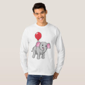 Elephant met ballon t-shirt (Voorkant volledig)