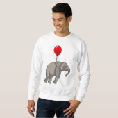 Elephant met ballon trui (Voorkant volledig)