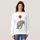 Elephant met ballon trui (Voorkant volledig)