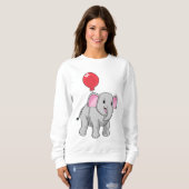 Elephant met ballon trui (Voorkant volledig)
