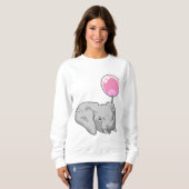 Elephant met ballon trui (Voorkant volledig)