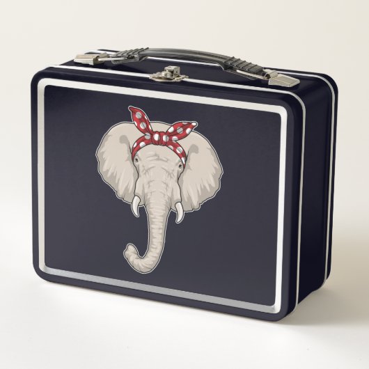 Elephant met Bandana (Voorkant)