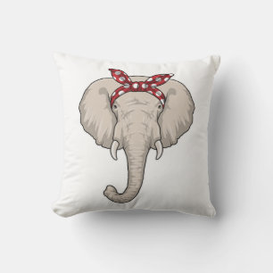 Elephant met Bandana Kussen