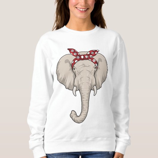 Elephant met Bandana Trui (Voorkant)