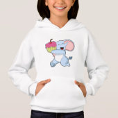 Elephant met Cake (Voorkant)
