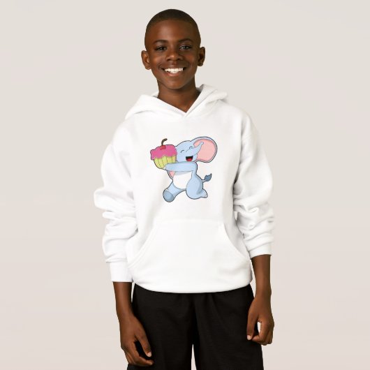Elephant met Cake (Voorkant volledig)