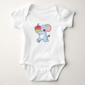 Elephant met Cake Romper (Voorkant)