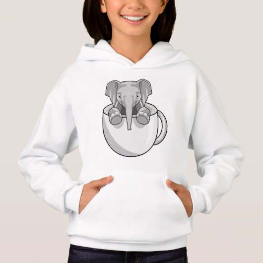Elephant met Cup (Voorkant)