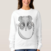 Elephant met Cup Trui (Voorkant)