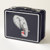 Elephant met Drink (Achterkant)