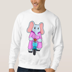 Elephant met fiets trui