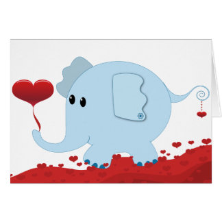 Elephant met hart-01