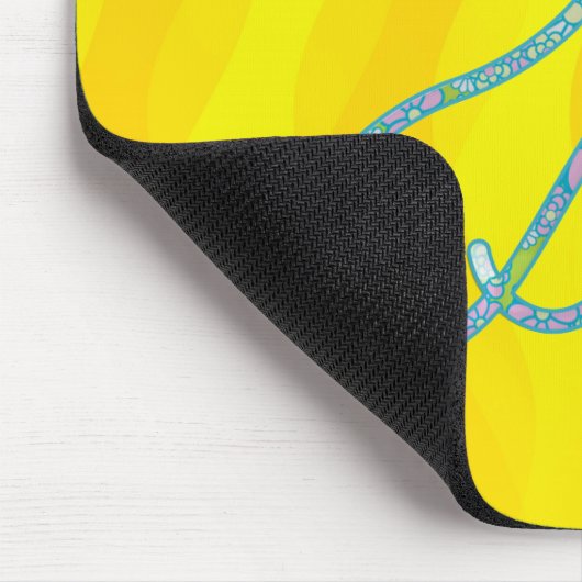 ELEPHANT met hart Muismat (Hoek)