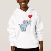 Elephant met hartballon (Voorkant)