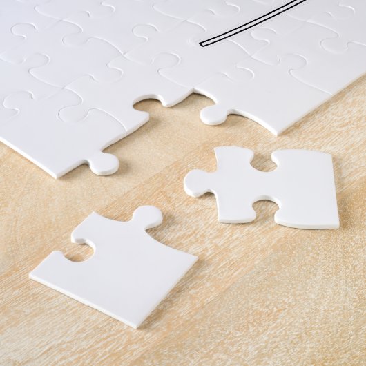 Elephant met hartballon legpuzzel (Zijkant)