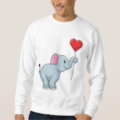 Elephant met hartballon trui (Voorkant)