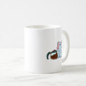 Elephant met koffie koffiemok (Voorkant rechts)