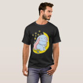 Elephant met maan en sterren t-shirt (Voorkant volledig)