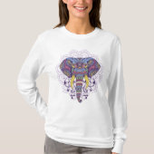Elephant met Mandala T-shirt (Voorkant)
