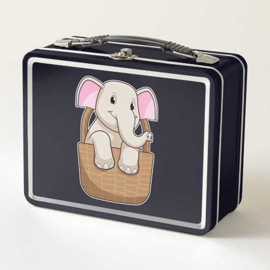 Elephant met mandje (Voorkant)