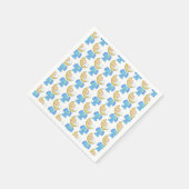 Elephant met Moon Baby Design Servet (Hoek)