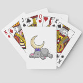Elephant met Moon Pokerkaarten (Achterkant)