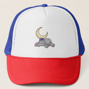 Elephant met Moon Trucker Pet
