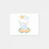 Elephant met oranje bloemen Post-it Not Post-it® Notes (Voorkant)