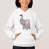 Elephant met vlag (Voorkant)