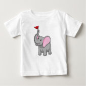 Elephant met vlag (Voorkant)