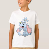Elephant met waterbellen t-shirt (Voorkant)