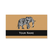 Elephant met Zebra Stripes en uw ideeën