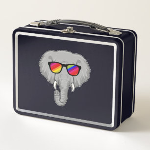 Elephant met zonnebril