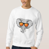 Elephant met zonnebril trui (Voorkant)