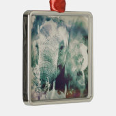 Elephant Metalen Ornament (Rechts)