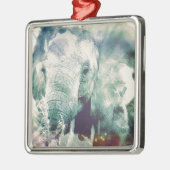 Elephant Metalen Ornament (Links)