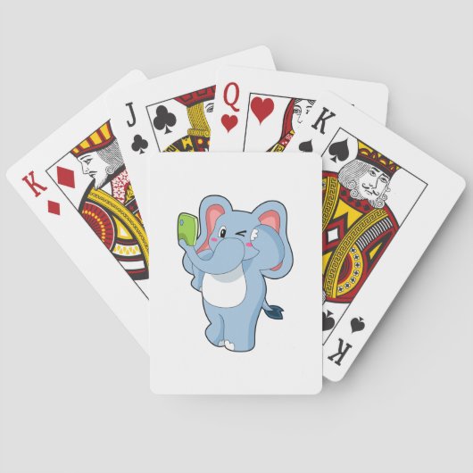Elephant Mobile Pokerkaarten (Achterkant)