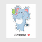 Elephant Mobile Sticker (Vel)