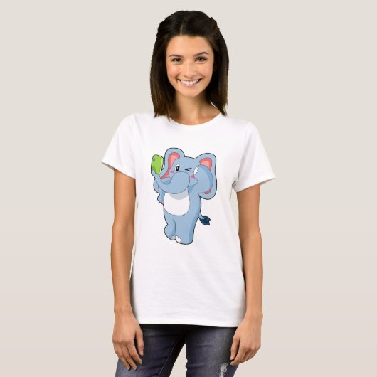 Elephant Mobile T-shirt (Voorkant volledig)