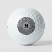 Elephant modern huidpatroon monogram aanpasbaar golfballen (Voorkant)