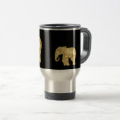 Elephant mok Black en Gold (Voorkant rechts)