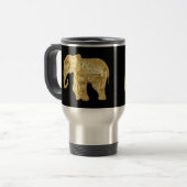 Elephant mok Black en Gold (Voorkant links)