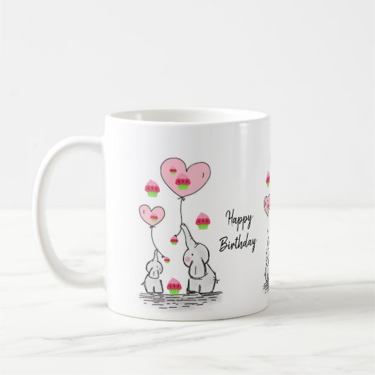 Elephant Mok Happy Birthday Mok (Links)